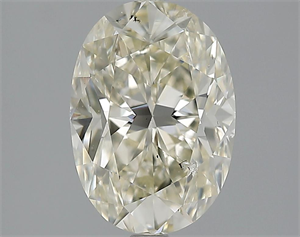 Picture of 3.02 Carats, Oval Diamond with  Cut, H Color, SI1 Clarity and Certified by EGL