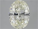 3.50 quilates, Ovalado Diamante , Color H, claridad VS1 y certificado por EGL