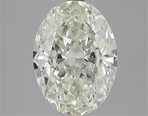 Picture of 3.01 Carats, Oval Diamond with  Cut, H Color, VS2 Clarity and Certified by EGL