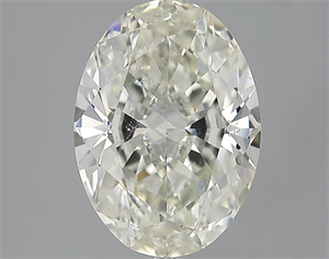 Picture of 3.01 Carats, Oval Diamond with  Cut, H Color, VS2 Clarity and Certified by EGL