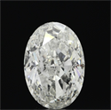 3.51 Carats, Oval Diamond with  Cut, G Color, SI1 Clarity and Certified by EGL