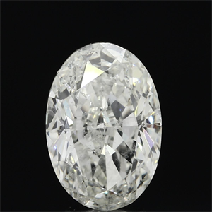Picture of 3.51 Carats, Oval Diamond with  Cut, G Color, SI1 Clarity and Certified by EGL