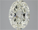 5.19 Carats, Oval Diamond with  Cut, H Color, VS1 Clarity and Certified by EGL
