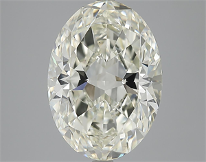 Picture of 5.19 Carats, Oval Diamond with  Cut, H Color, VS1 Clarity and Certified by EGL