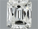 0.43 Carats, Radiant Diamond with  Cut, G Color, VS2 Clarity and Certified by GIA