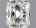 1.01 Carats, Radiant Diamond with  Cut, F Color, VVS1 Clarity and Certified by GIA