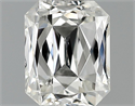 1.01 Carats, Radiant Diamond with  Cut, H Color, SI2 Clarity and Certified by GIA