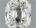 0.88 quilates, Radiante Diamante , Color J, claridad SI1 y certificado por GIA