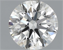 0.90 Carats, Round Diamond with Excellent Cut, I Color, VVS2 Clarity and Certified by GIA