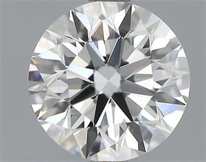 Picture of 0.90 Carats, Round Diamond with Excellent Cut, I Color, VVS2 Clarity and Certified by GIA