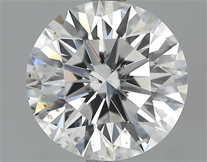 Picture of 2.01 Carats, Round Diamond with Excellent Cut, F Color, SI2 Clarity and Certified by GIA