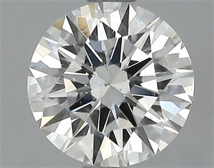 Picture of 1.06 Carats, Round Diamond with Excellent Cut, H Color, SI2 Clarity and Certified by GIA