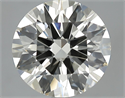 4.40 quilates, Redondo Diamante , Color L, claridad IF y certificado por HRD