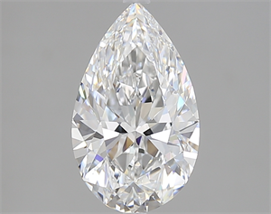 Picture of 2.01 Carats, Pear Diamond with  Cut, E Color, VVS2 Clarity and Certified by GIA