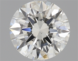 Picture of 1.01 Carats, Round Diamond with Excellent Cut, I Color, SI1 Clarity and Certified by GIA