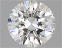 1.63 Carats, Round Diamond with Excellent Cut, F Color, FL Clarity and Certified by GIA