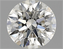 1.50 quilates, Redondo Diamante , Color I, claridad VVS1 y certificado por GIA