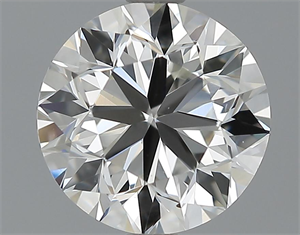Picture of 1.50 Carats, Round Diamond with Very Good Cut, I Color, VS2 Clarity and Certified by GIA