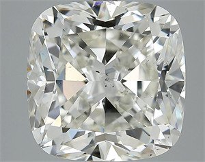 Picture of 8.05 Carats, Cushion Diamond with  Cut, K Color, SI2 Clarity and Certified by GIA