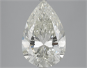 5.01 quilates, De pera Diamante , Color K, claridad SI2 y certificado por GIA