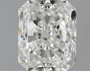 Picture of 2.03 Carats, Radiant Diamond with  Cut, F Color, VS2 Clarity and Certified by GIA
