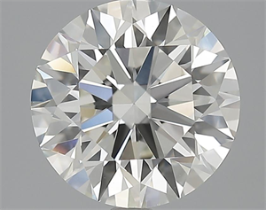 Picture of 3.01 Carats, Round Diamond with Excellent Cut, J Color, VS1 Clarity and Certified by GIA