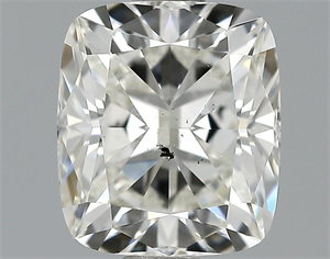 Picture of 1.50 Carats, Cushion Diamond with  Cut, J Color, SI1 Clarity and Certified by GIA