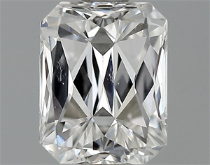 Picture of 1.01 Carats, Radiant Diamond with  Cut, E Color, SI1 Clarity and Certified by GIA