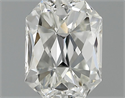 1.03 Carats, Radiant Diamond with  Cut, H Color, VVS2 Clarity and Certified by GIA