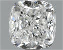 1.76 Carats, Cushion Diamond with  Cut, G Color, SI2 Clarity and Certified by GIA