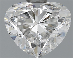 Picture of 1.71 Carats, Heart Diamond with  Cut, E Color, SI1 Clarity and Certified by GIA