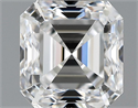 1.01 Carats, Asscher Diamond with  Cut, D Color, VVS1 Clarity and Certified by GIA