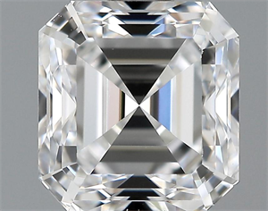 Picture of 1.01 Carats, Asscher Diamond with  Cut, D Color, VVS1 Clarity and Certified by GIA