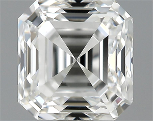 Picture of 1.04 Carats, Asscher Diamond with  Cut, E Color, VS1 Clarity and Certified by GIA