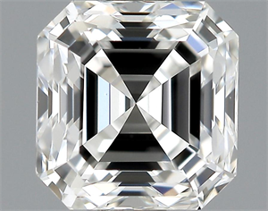Picture of 1.01 Carats, Asscher Diamond with  Cut, G Color, VVS2 Clarity and Certified by GIA