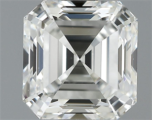 Picture of 1.04 Carats, Asscher Diamond with  Cut, E Color, VVS1 Clarity and Certified by GIA