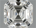 1.01 quilates, Asscher Diamante , Color E, claridad VS1 y certificado por GIA