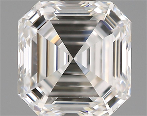 Picture of 1.02 Carats, Asscher Diamond with  Cut, D Color, VVS2 Clarity and Certified by GIA