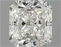1.08 Carats, Radiant Diamond with  Cut, H Color, VS2 Clarity and Certified by GIA
