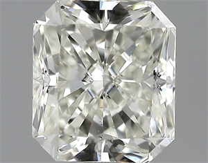Picture of 1.01 Carats, Radiant Diamond with  Cut, J Color, VS2 Clarity and Certified by GIA
