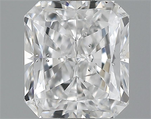 Picture of 1.01 Carats, Radiant Diamond with  Cut, D Color, SI2 Clarity and Certified by GIA