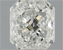 1.06 Carats, Radiant Diamond with  Cut, J Color, SI2 Clarity and Certified by GIA