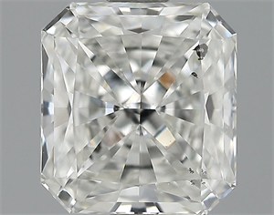 Picture of 1.06 Carats, Radiant Diamond with  Cut, I Color, SI2 Clarity and Certified by GIA