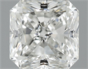 1.01 Carats, Radiant Diamond with  Cut, G Color, SI1 Clarity and Certified by GIA