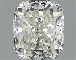 Picture of 1.04 Carats, Cushion Diamond with  Cut, J Color, VS2 Clarity and Certified by GIA