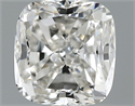 1.01 quilates, Del cojín Diamante , Color H, claridad SI1 y certificado por GIA