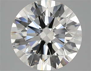 Picture of 5.48 Carats, Round Diamond with Excellent Cut, H Color, VS1 Clarity and Certified by HRD