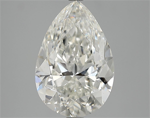 Picture of 5.00 Carats, Pear Diamond with  Cut, I Color, SI1 Clarity and Certified by GIA