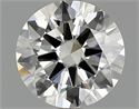 1.52 quilates, Redondo Diamante , Color J, claridad IF y certificado por GIA