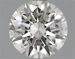 Picture of 1.54 Carats, Round Diamond with Excellent Cut, J Color, IF Clarity and Certified by GIA